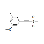 1-Methoxy-3-methyl-5-[(methylsulfonyl)ethynyl]benzene