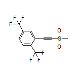 2-[(Methylsulfonyl)ethynyl]-1,4-bis(trifluoromethyl)benzene