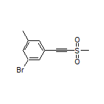 1-Bromo-3-methyl-5-[(methylsulfonyl)ethynyl]benzene