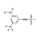 1-[(Methylsulfonyl)ethynyl]-3-nitro-5-(trifluoromethyl)benzene