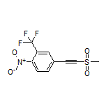 4-[(Methylsulfonyl)ethynyl]-1-nitro-2-(trifluoromethyl)benzene