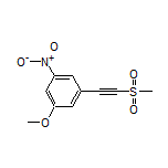 1-Methoxy-3-[(methylsulfonyl)ethynyl]-5-nitrobenzene