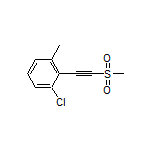 1-Chloro-3-methyl-2-[(methylsulfonyl)ethynyl]benzene