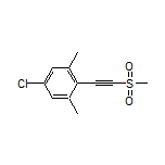 5-Chloro-1,3-dimethyl-2-[(methylsulfonyl)ethynyl]benzene