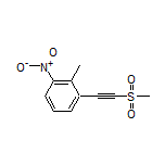 2-Methyl-1-[(methylsulfonyl)ethynyl]-3-nitrobenzene