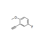 2-Ethynyl-4-fluoro-1-methoxybenzene
