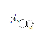 5-(Methylsulfonyl)-4,5,6,7-tetrahydro-1H-pyrrolo[3,2-c]pyridine