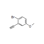 1-Bromo-2-ethynyl-4-methoxybenzene