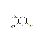 4-Bromo-2-ethynyl-1-methoxybenzene
