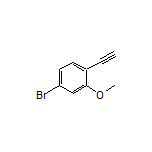 4-Bromo-1-ethynyl-2-methoxybenzene