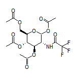(3R,4R,5S,6R)-6-(Acetoxymethyl)-3-(2,2,2-trifluoroacetamido)tetrahydro-2H-pyran-2,4,5-triyl Triacetate