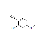 2-Bromo-1-ethynyl-4-methoxybenzene
