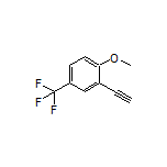 2-Ethynyl-1-methoxy-4-(trifluoromethyl)benzene