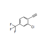 2-Chloro-1-ethynyl-4-(trifluoromethyl)benzene