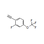 1-Ethynyl-2-fluoro-4-(trifluoromethoxy)benzene