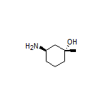 (1R,3R)-3-Amino-1-methylcyclohexanol