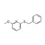 2-(Benzylthio)-6-methoxypyridine