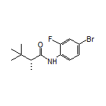 (R)-N-(4-Bromo-2-fluorophenyl)-2,3,3-trimethylbutanamide