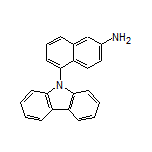 5-(9H-Carbazol-9-yl)naphthalen-2-amine