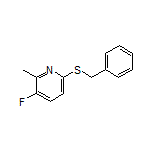 6-(Benzylthio)-3-fluoro-2-methylpyridine
