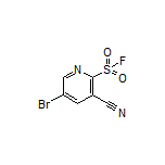 5-Bromo-3-cyanopyridine-2-sulfonyl Fluoride