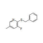 2-(Benzylthio)-3-fluoro-5-methylpyridine