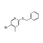 2-(Benzylthio)-5-bromo-4-methylpyridine