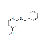 2-(Benzylthio)-4-methoxypyridine