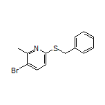 6-(Benzylthio)-3-bromo-2-methylpyridine