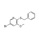 2-(Benzylthio)-5-bromo-3-methoxypyridine