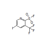 5-Iodo-3-(trifluoromethyl)pyridine-2-sulfonyl Fluoride
