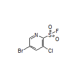 5-Bromo-3-chloropyridine-2-sulfonyl Fluoride