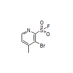 3-Bromo-4-methylpyridine-2-sulfonyl Fluoride
