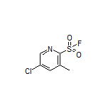 5-Chloro-3-methylpyridine-2-sulfonyl Fluoride