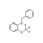 2-(Benzylthio)-3-(trifluoromethoxy)pyridine