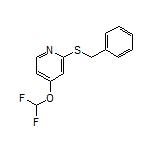 2-(Benzylthio)-4-(difluoromethoxy)pyridine