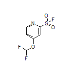 4-(Difluoromethoxy)pyridine-2-sulfonyl Fluoride