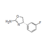 (S)-4-(3-Fluorophenyl)-4,5-dihydrooxazol-2-amine