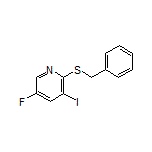 2-(Benzylthio)-5-fluoro-3-iodopyridine