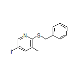 2-(Benzylthio)-5-iodo-3-methylpyridine