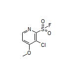 3-Chloro-4-methoxypyridine-2-sulfonyl Fluoride