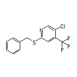 2-(Benzylthio)-5-chloro-4-(trifluoromethyl)pyridine