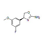 (S)-4-(3-Fluoro-5-methoxyphenyl)-4,5-dihydrooxazol-2-amine
