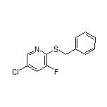 2-(Benzylthio)-5-chloro-3-fluoropyridine