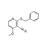 2-(Benzylthio)-4-methoxynicotinonitrile