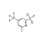 6-Methyl-4-(trifluoromethyl)pyridine-2-sulfonyl Fluoride