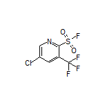 5-Chloro-3-(trifluoromethyl)pyridine-2-sulfonyl Fluoride