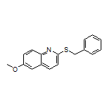 2-(Benzylthio)-6-methoxyquinoline