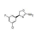 (S)-4-(3-Chloro-5-fluorophenyl)-4,5-dihydrooxazol-2-amine