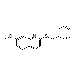 2-(Benzylthio)-7-methoxyquinoline